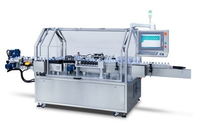 Високоскоростна ротационна машина за етикетиране